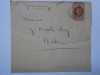 Scrisoare Marea Britanie, circulata Glasgow, 1861, 1/2 penny