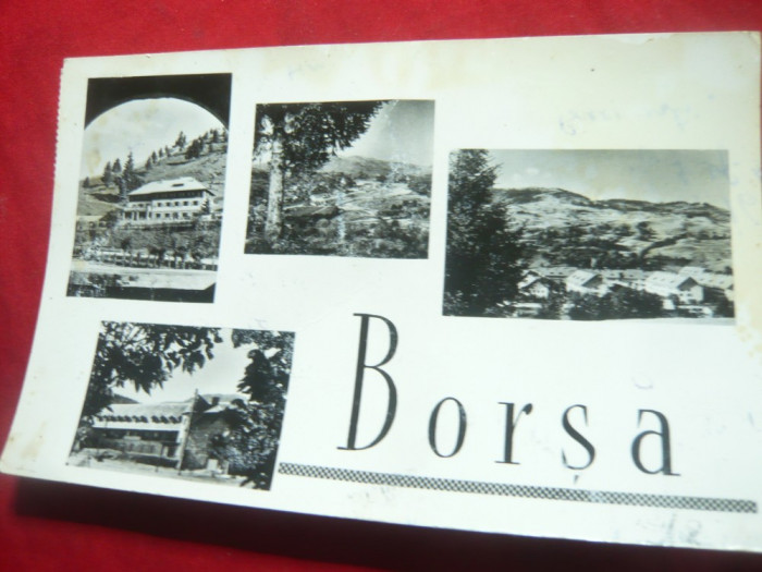 Ilustrata - Borsa cu 5 vederi circulat 1963