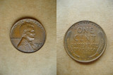9784-Moneda 1 Cent USA 1937- D, bronz stare buna.