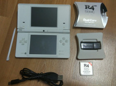 Consola Nintendo Dsi cu Pokemon white, black, Dragon ball, Mario - 38 jocuri foto