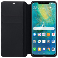 Husa Agenda Wallet Negru HUAWEI Mate 20 Pro foto