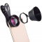Lentile conversie Apexel APL-70MM 2.5X Telefoto cu parasolar pentru smartphone
