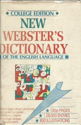 AS - NEW WEBSTER&amp;#039;S DICTIONARY OF THE ENGLISH LANGUAGE foto