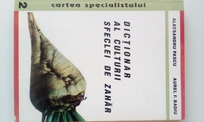 DICTIONAR AL CULTURII SFECLEI de ZAHAR - ALECSANDRU PASCU, AUREL BADIU (5+1)5