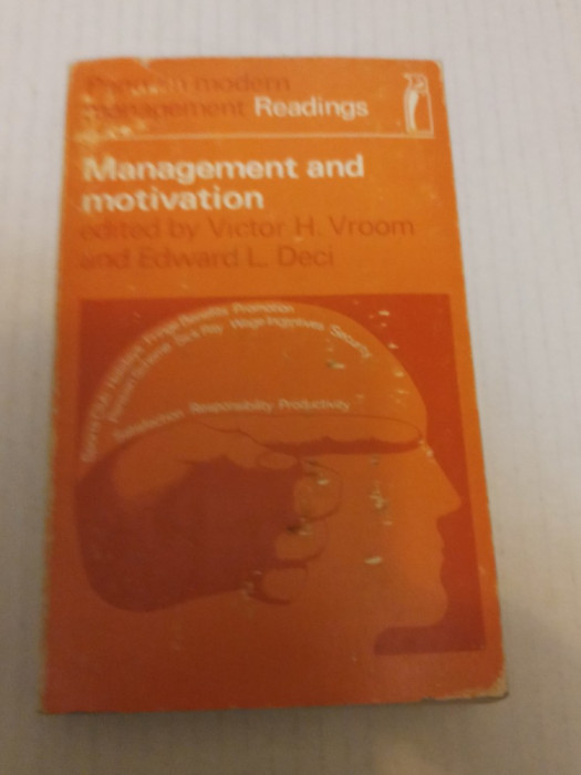 Management and Motivation - Victor H. Vroom