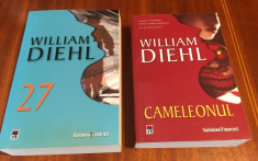 William Diehl - Oferta 2 romane spionaj! Cameleonul + 27 (Editura Rao - Ca noi!) foto
