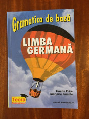 Limba germana Gramatica de baza - Price / Semple (Teora - 2000 - Ca noua!!!) foto