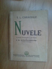 d5 Caragiale - Nuvele-carte veche, note / introducere /studiu I. D. Maracineanu