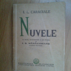 d5 Caragiale - Nuvele-carte veche, note / introducere /studiu I. D. Maracineanu