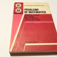 Probleme de matematica Liviu Parsan,C.Ionescu-Tiu{clasele 11-12}--RF14/0