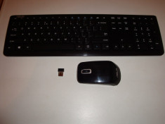 Kit tastatura ASUS + mouse ASUS W3000 stick USB Wireless foto