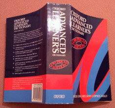 Oxford Advanced Learner&amp;#039;s Dictionary - Oxford University Press, 1989 foto