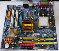 Placa de baza LGA775 GIGABYTE GA-945GCMX-S2 DDR2 PCI-E - poze reale foto