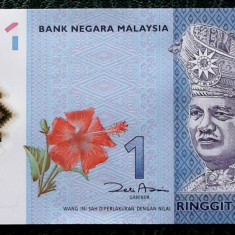 MALAYSIA MALAEZIA 1 RINGGIT 2017 POLIMER UNC necirculata **