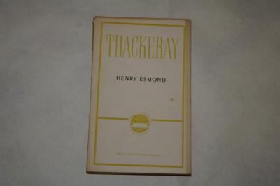 Henry Esmond - Thackeray - 1965 foto