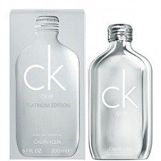 Calvin Klein CK One Platinum EDT 100 ml foto