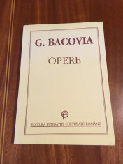 G. Bacovia - Opere (Editura Fundatiei Culturale Romane, 1994 Stare foarte buna!) foto