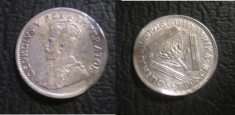 Africa de Sud : 3 pence 1926 . moneda din argint , rara foto