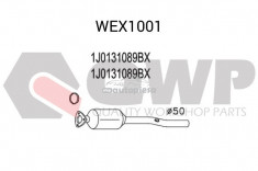 Catalizator VW NEW BEETLE (9C1, 1C1) (1998 - 2010) QWP WEX1001 foto