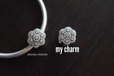 Charm tip Pandora argint 925 foto