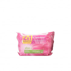 Carefree Aloe Intimate Wipes 2x20 Units foto