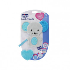 Chicco Fresh Friends Teether 3 In 1 Blue 4m+ foto
