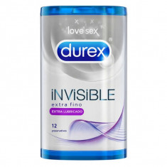 Durex Invisible Extra Lubricated Condoms 12 Unit foto