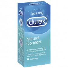 Durex Natural Plus Rubber Latex 6 Condoms foto
