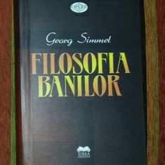 Filosofia banilor - Georg Simmel