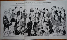 Pliant Cina Curentului dela 10 Ianuarie 1942 , vazuta de A. Dragos foto