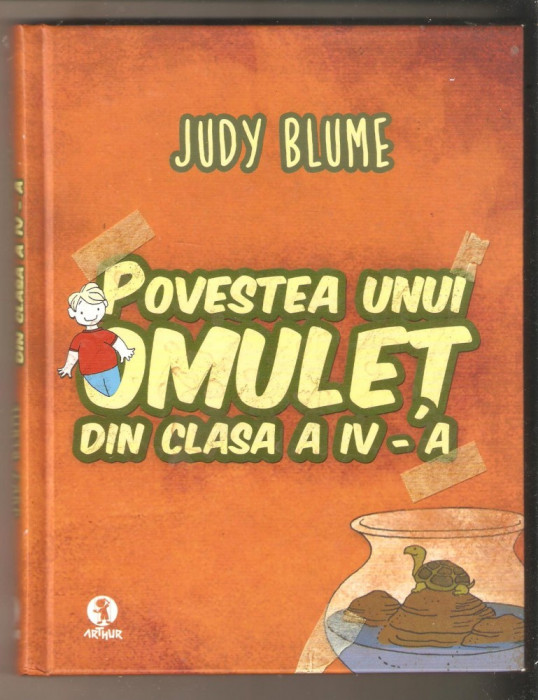 Judy Blume-apaoveste unui omulet din clasa a IV-a