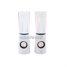 Boxe cu Apa Dancing Water Speakers 2x5 LEDuri foto