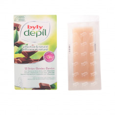 Byly Depil Chocolate Hair Removal Strips Body With Chocolate 12 Units foto