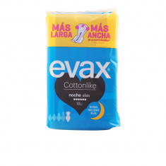 Evax Cottonlike Night With Wings Sanitary Towels 18 Units foto