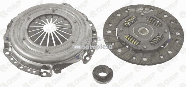 Set ambreiaj PEUGEOT 307 Estate (3E) (2002 - 2016) QWP WCL063 Set ambreiaj PEUGEOT 307 Estate (3E) (2002 - 2016) QWP WCL063