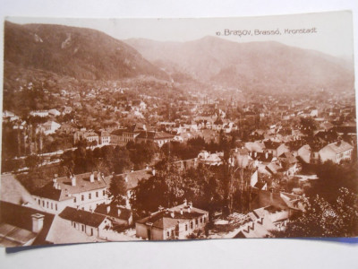 Carte postala Brasov, circulata, 1929, stare buna foto