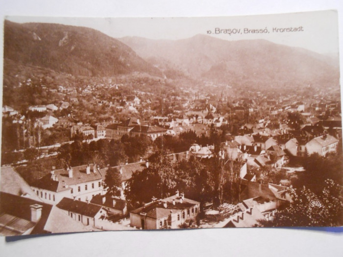Carte postala Brasov, circulata, 1929, stare buna
