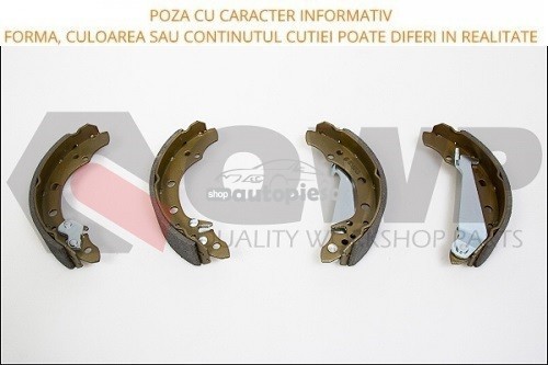 Set saboti frana FORD MONDEO II (BAP) (1996 - 2000) QWP WBS209 Set saboti frana FORD MONDEO II (BAP) (1996 - 2000) QWP WBS209