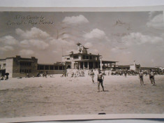 Carte postala Constanta, cazinoul, circulata 1938, francatura frumoasa foto