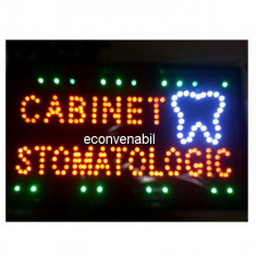 Reclama Luminoasa LED 60x33cm Cabinet Stomatologic foto