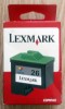 Cartus original LEXMARK 26 (tricolor), Multicolor
