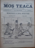 Ziarul Mos Teaca , jurnal tivil si cazon , nr. 209 , an 5 , 1899 , Bacalbasa