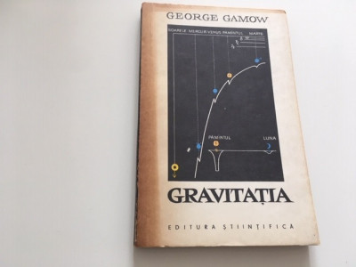 GEORGE GAMOW, GRAVITATIA( ILUSTRATA DE AUTOR) foto