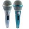 Set 2 microfoane Dinamice Profesionale, noi in cutie