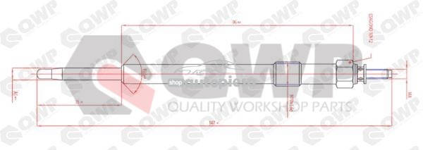 Bujie incandescenta FORD TRANSIT bus (2006 - 2014) QWP WGP103 Bujie incandescenta FORD TRANSIT bus (2006 - 2014) QWP WGP103