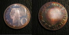 Austria : 10 schillings 1965 . moneda argint foto