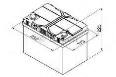 Baterie de pornire INFINITI EX (2007 - 2016) BOSCH 0 092 S40 240 foto