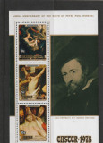 Pictura Paste 1978 ,Rubens,Penrhyn., Arta, Nestampilat