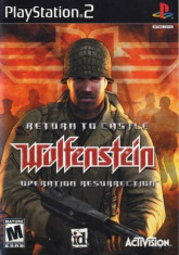 Return to castle - Wolfenstein - Operation Ressurection - PS2 [Second hand] foto