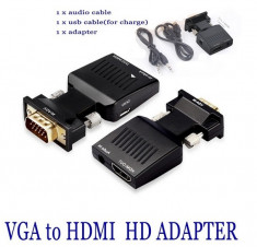 CONVERTOR VGA LA HDMI foto